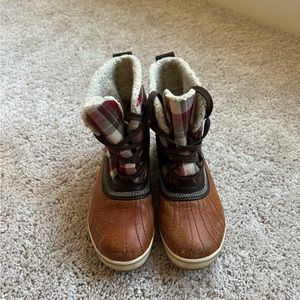 Sorel Trivoli Winter Boots (Plaid)